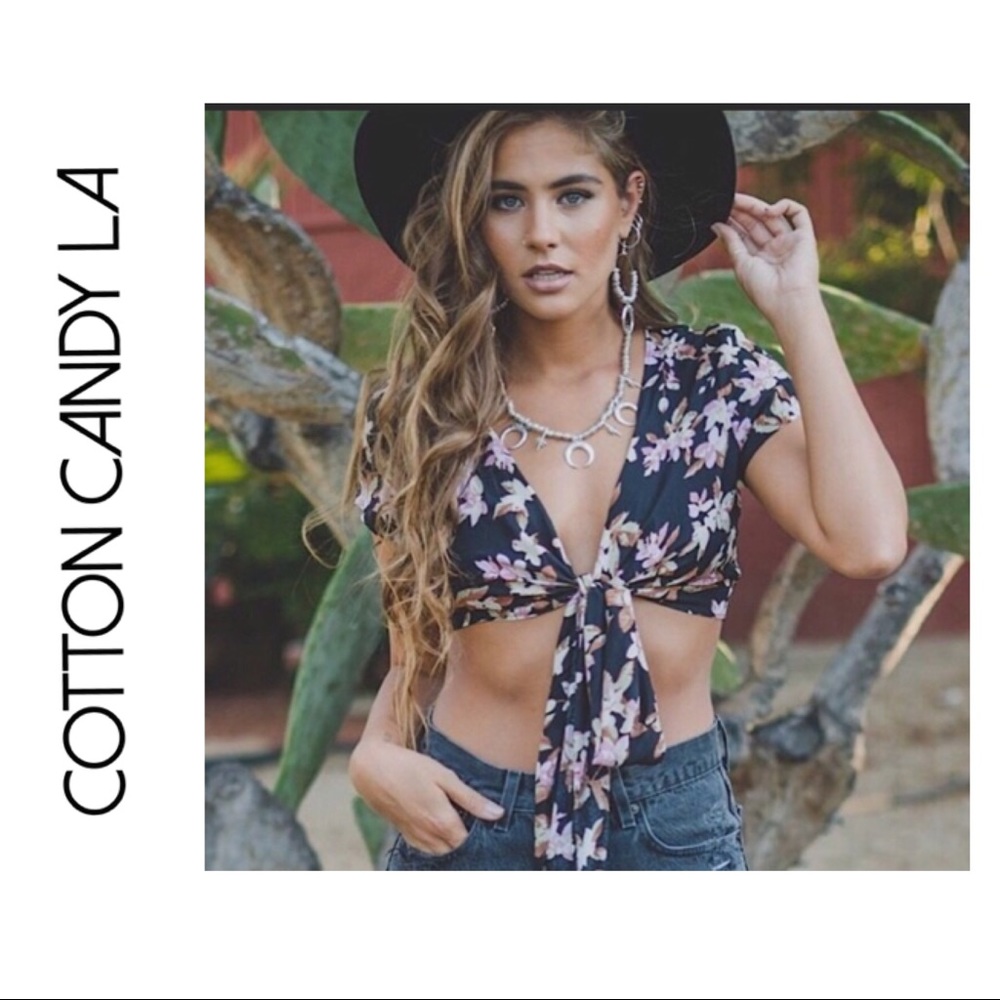 Wrap-Around Crop Top